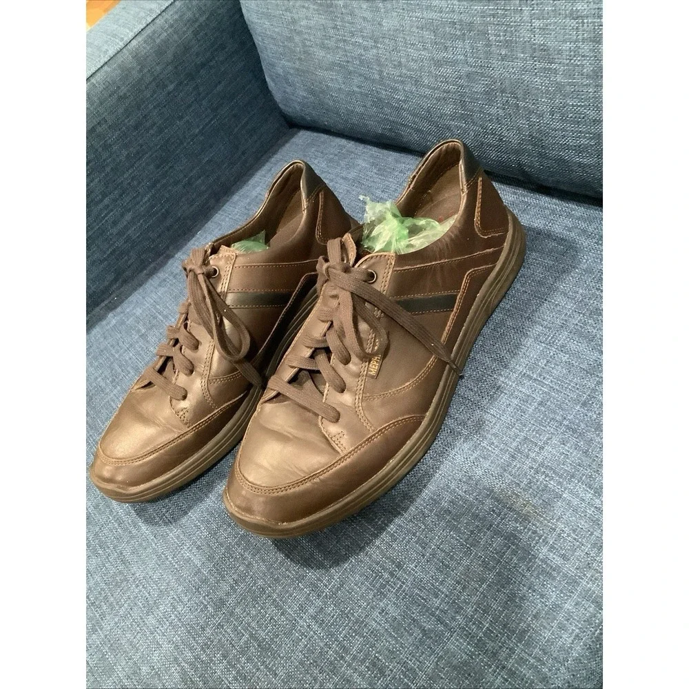 Mephisto Match Brown Men's Walking Shoes Comfort Leather Lace Up Size 9.5